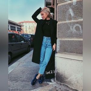 CLOSED Pedal Pusher High Waist Slim Blue Jeans